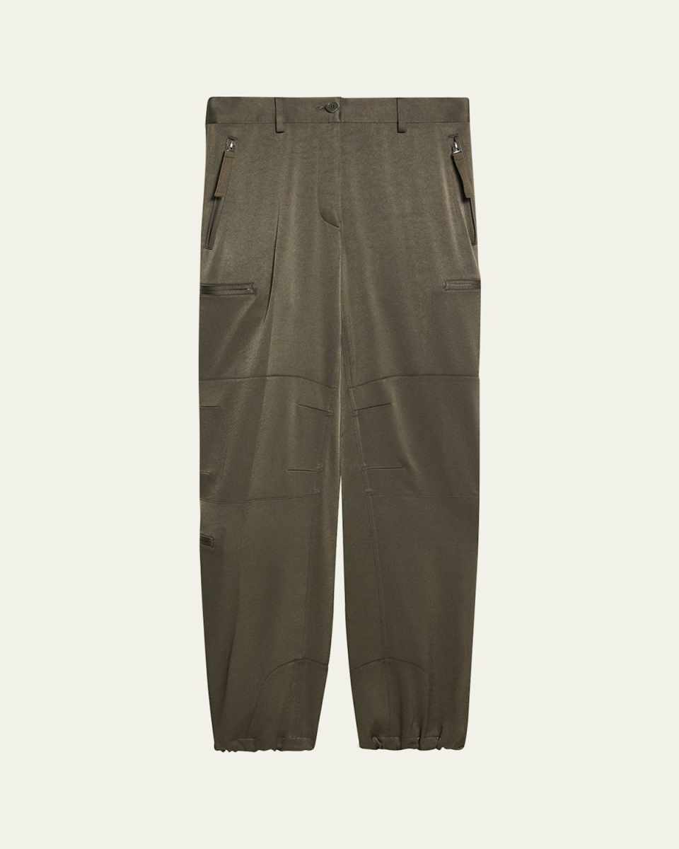 Fluid-Satin Flight Pants